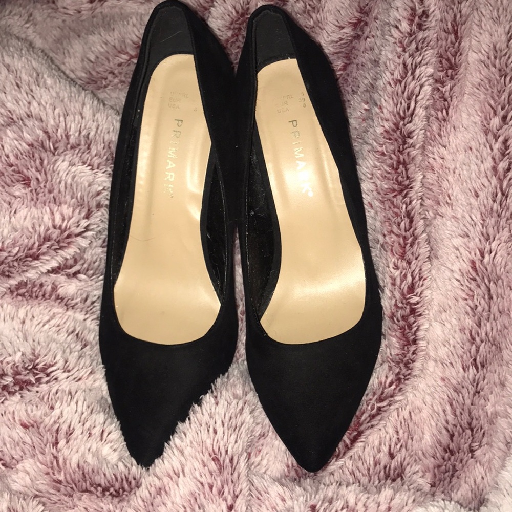 Black heels